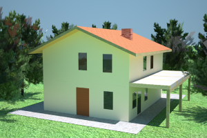 Building energy renewal for single family use in Abruzzo (Italy), according to bio-architectural, bio-climatic and energy efficiency principles